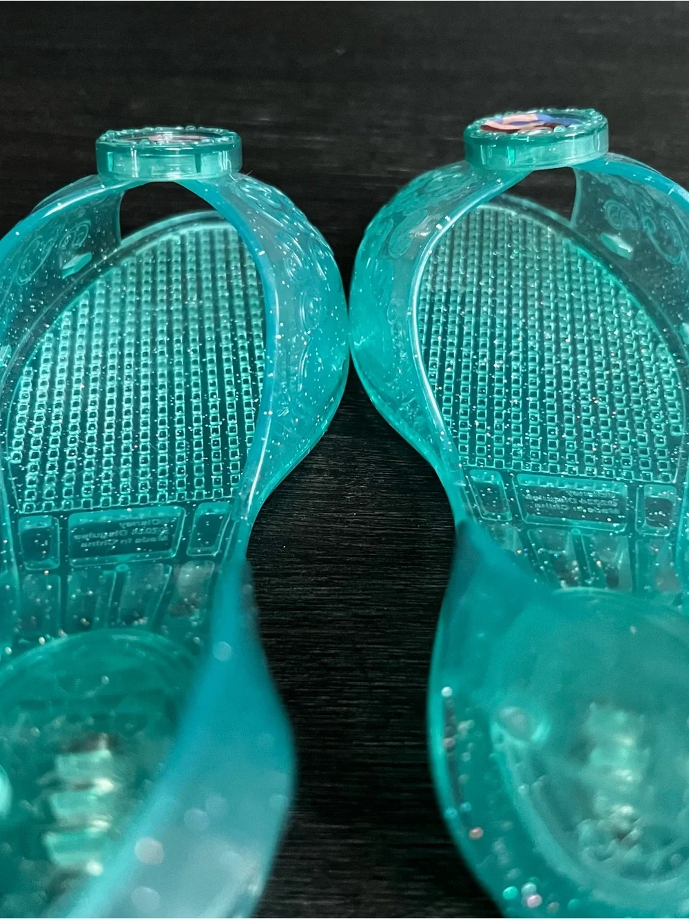 Disney Ariel Little Mermaid Jelly Dress Up Shoes